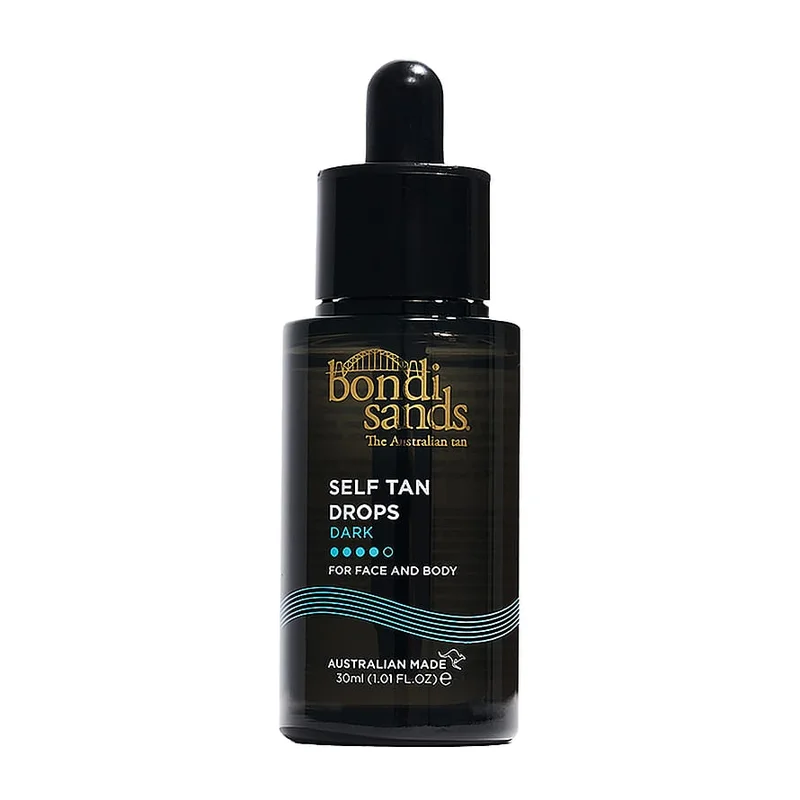 Spar 20% • Køb 2, Bondi Sands Self Tan Drops Dark 30 ml, Hudpleje, Solcreme & Solpleje, Selvbruner