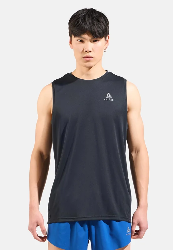 Odlo Essential Lauf-Tank für Herren, M, schwarz