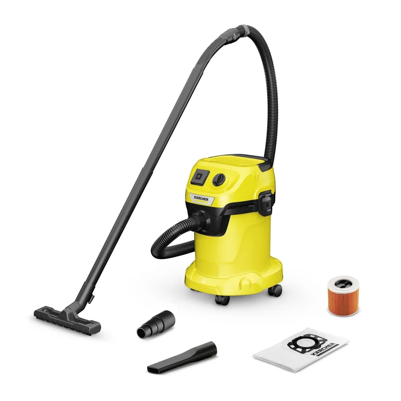Kärcher WD 3 P Grovdammsugare 1000 W, Rengöringsmaskiner