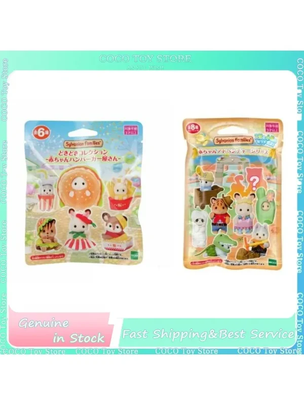 AliExpress - Sylvanian Families April New Baby Tiger Adventure Series Blind Bag Niedliche Tiger-Seel-Husky-Milchkaninchen-Minifigur-
