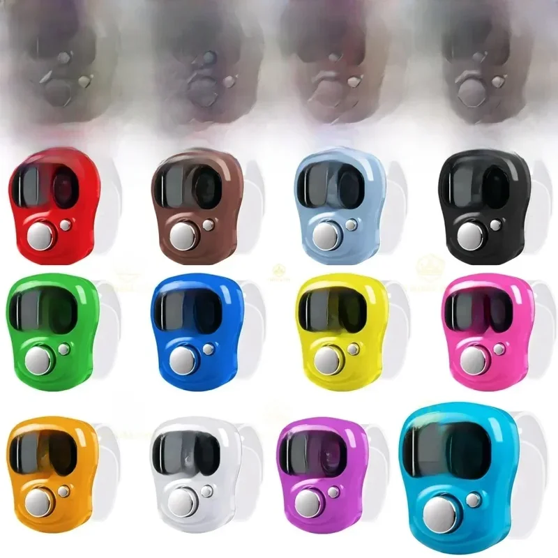 AliExpress - 5/3/1PCS Mini Elektronische Vinger Teller Hand Tally Clicker Teller Ring Digitale Tellers Breien Rij teller Slag Contador