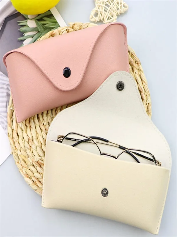 AliExpress - Sommer Gläser Box Einfarbig High-end-PU Leder Sonnenbrille Myopie Gläser Druck Beständig Sonnenbrille Boxen Gläser Taschen
