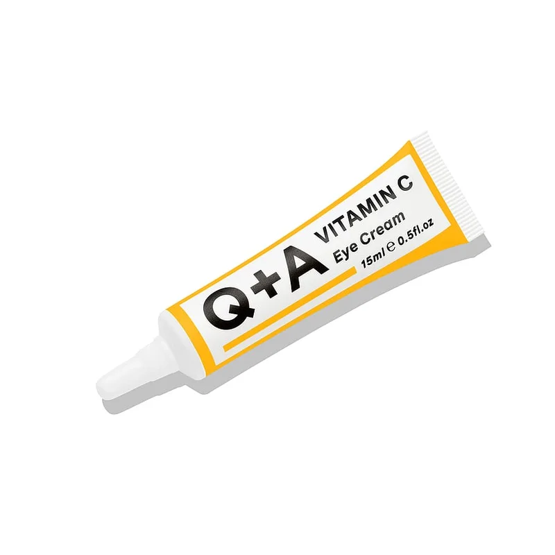 Q+A Vitamin C Eye Cream, Hudpleje, Ansigtspleje, Øjencreme
