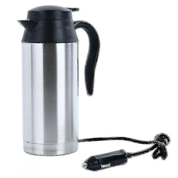 Sähköauto vedenkeitin 750ml 12v Vesi Auto Pakettiauto Kuorma-auto Matkailu Camping Ulkoilu 120w [DB]