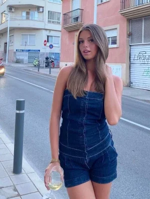 Jeans jumpsuit