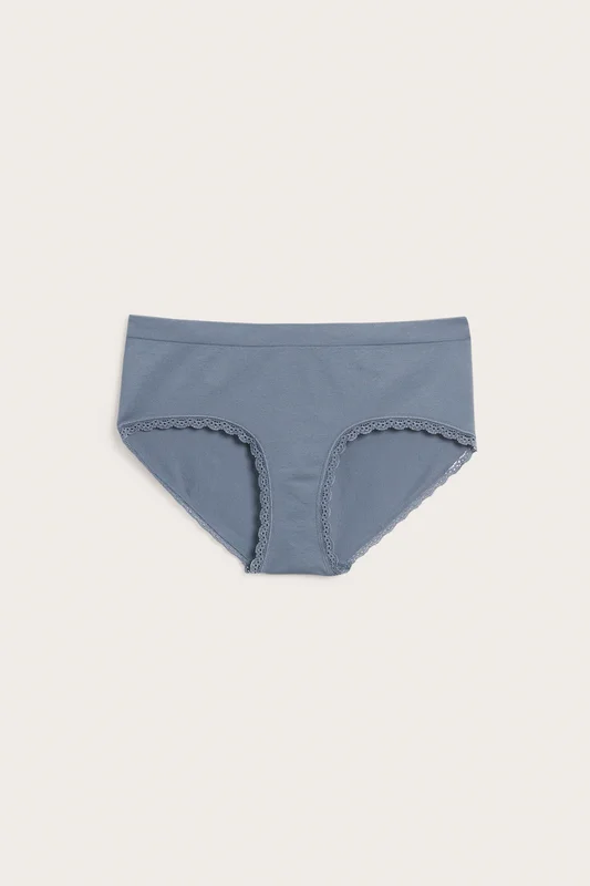 Kappahl | Saumattomat hipsterit Tummansininen XL | Naiset