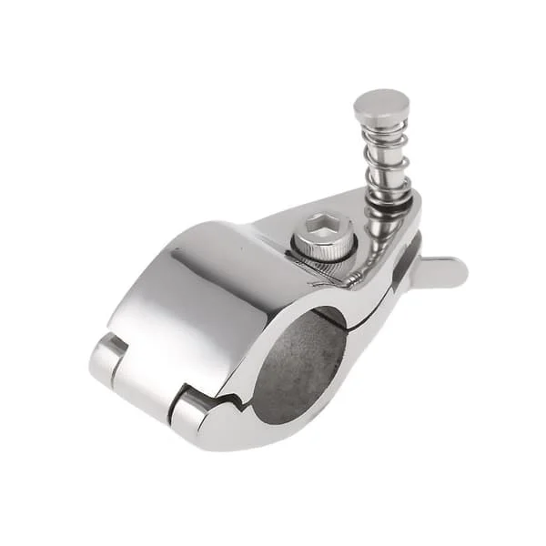 Rustfrit stål bådcover baldakin klemme 22MM OD passer 316 rør