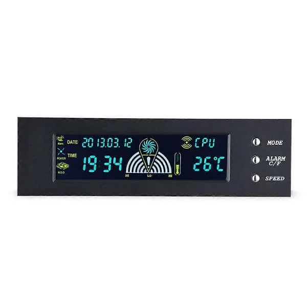 【DENGTU】5.86" Hållbar PC Datorfläkt Kontroller Temperatursensor PC Kylning