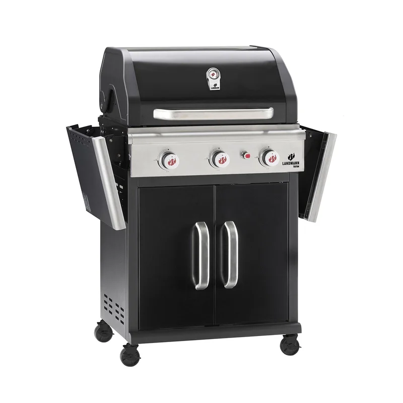 Landmann - Gassgrill Triton PTS 3.0 FlexX Black 12932 Svart