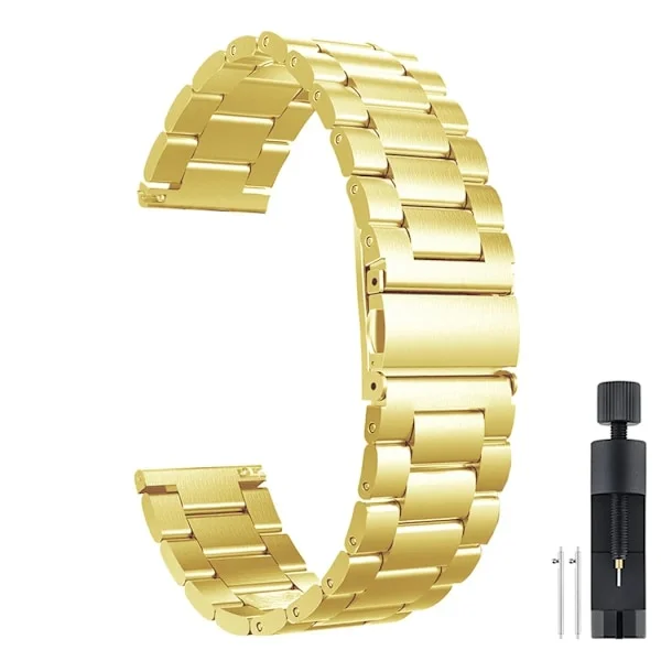 18/20/22/24 mm metallarmband kompatibelt med Samsung Galaxy Watch 765 40/44 mm nätarmband kompatibelt med Huawei Watch GT6 5 GT5Pro 4/3Pro 46 mm 