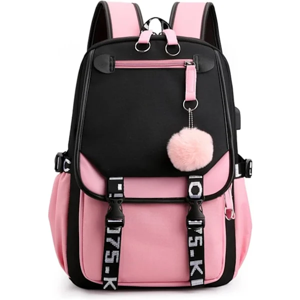 School Backpacks Casual Backpacks Boys Girls Youth School Bags with USB School Backpacks for Student Travel Hiking Kids Daypacks