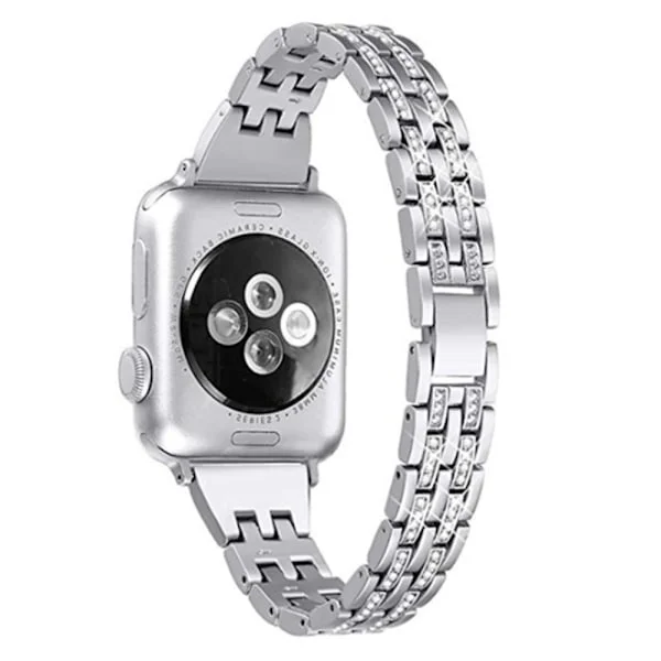 Smal Bling Armband Apple Watch Series 10 42mm Silver