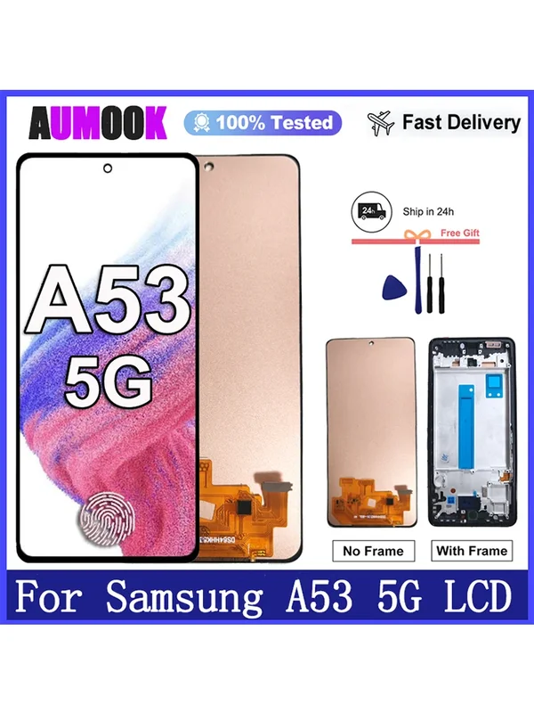 AliExpress - AMOLED Display Für Samsung A53 5G A536 LCD Display Touchscreen Digitizer Montage Für Samsung A53 5G Bildschirm ersatz Teile