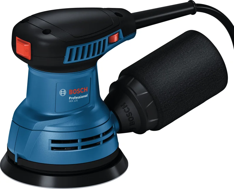 Bosch GEX 125 Excenterslip 290 W 06013A8020, Maskiner