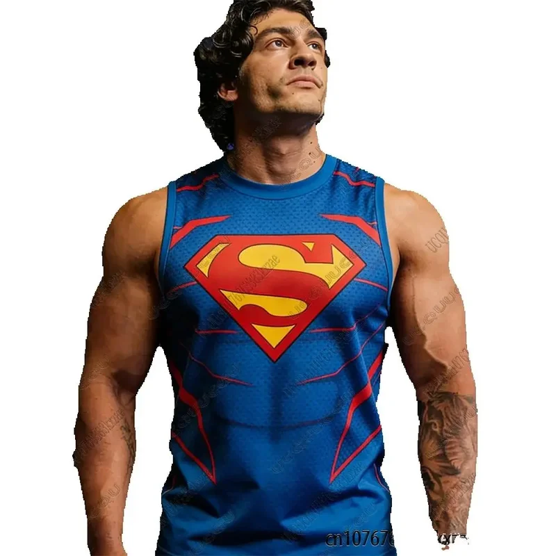 AliExpress - T-shirts de fitness Superman, t-shirts à manches courtes pour musculation, t-shirts décontractés à col rond, t-shirts de sport, série MMA