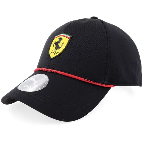 Formula One - Motor Black adjustable Czapka Z Daszkiem - Ferrari F1 26 Team Classic Cap Black Adjustable @ Hatstore