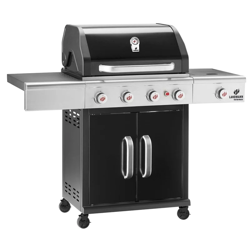 Landmann - Gassgrill Triton 4.1 maxX Svart 12968 Svart