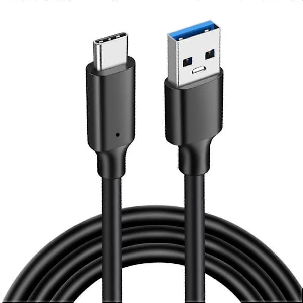 USB3.2 10Gbps Type C-kabel USB A til Type-C 3.2 Dataoverførsel USB C SSD Harddisk-kabel PD 60W 3A Hurtigopladning 3.0, 1M
