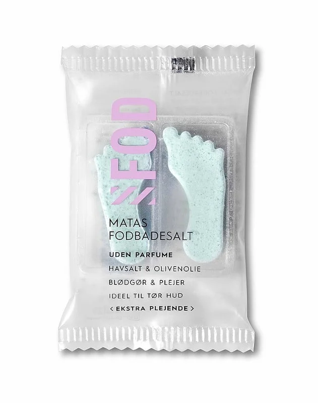 3 for 2 - Matas Striber Fodbadesalt Ekstra Plejende Uden Parfume 2 x 10 g, Hudpleje, Fodpleje, Fodbad