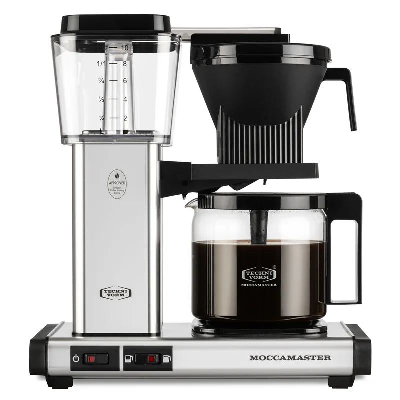 Moccamaster Optio kaffebryggare, silver | Kaffe > Kaffebryggare | Bagaren och Kocken