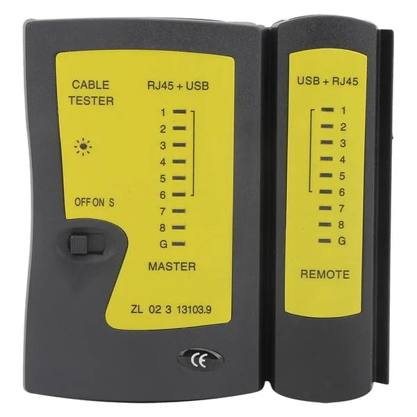 YG468U Professionel RJ45 USB Kabeltester Hurtig Nøjagtig Netværk Telefonkabel Testværktøj