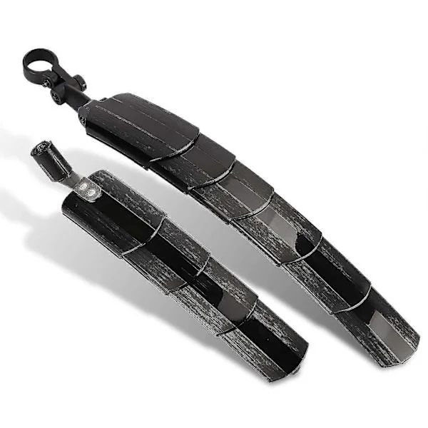 Bicycle Mudguard, Retractable Bicycle Mudguard Set Mountain Bike Front and Rear Mudguards Portable Adjustable Bicycle Mudguard For Mtb