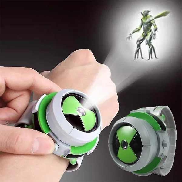 Ben 10 Projektorklocka Omnitrix Jordens Beskyddare Armbandsur Leksak