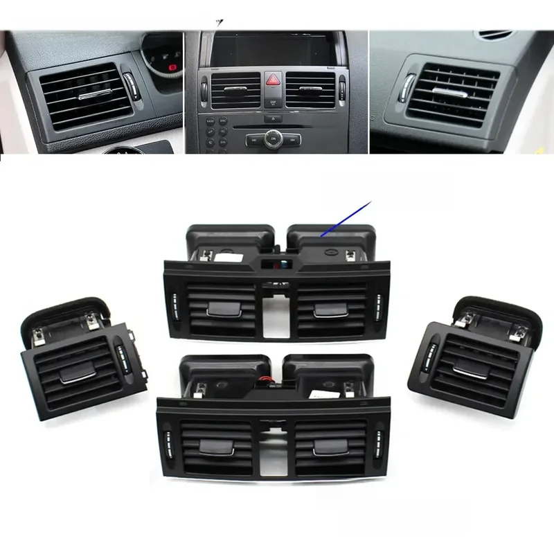 AliExpress - LHD RHD W204 Dash Center AC Air Vent Outlet Grille Montage Links Rechts AC Vent Für Mercedes Benz C Klasse C180 C200 220 230 260