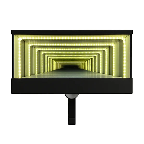 Infinitys LED Garasje Nøkkelholder Veggfeste LED Modellbil Utstillingsboks Bilnøkkelholder Organizer Med LED-lys(bt)