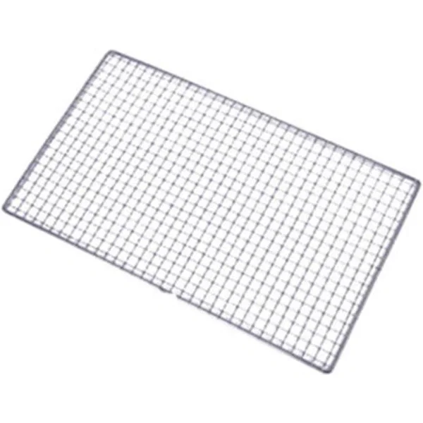 BBQ Grill, Grillgaller i rostfritt stål, Ersättningsnät för grillgaller, Fungerar på rökare, pellets, gas, kol 30 till 45 cm