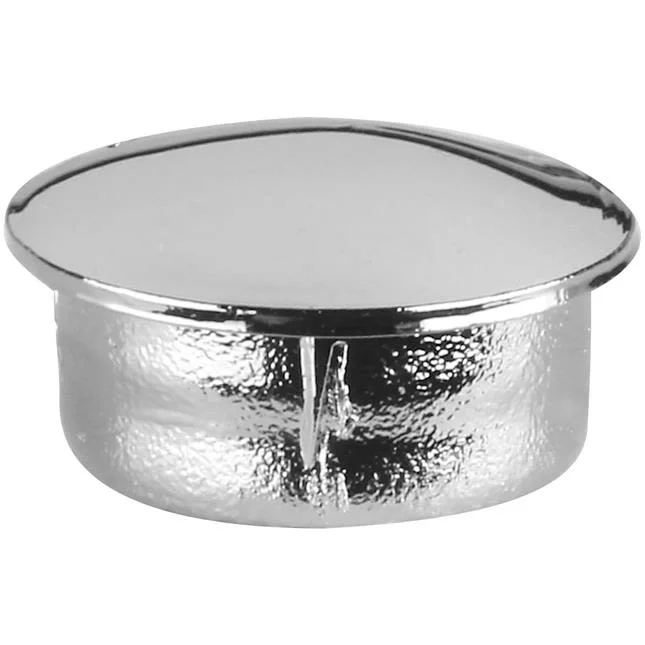 Faluplast 17505 Suojatulppa 12 mm:n ruuvirei'ille, kromi, Asennus