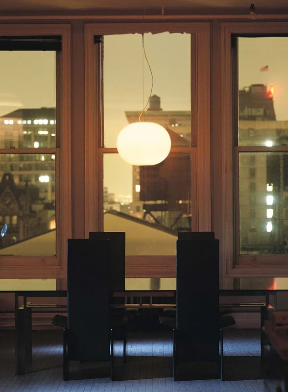 Flos Glo-Ball S1 taklampe - hvit