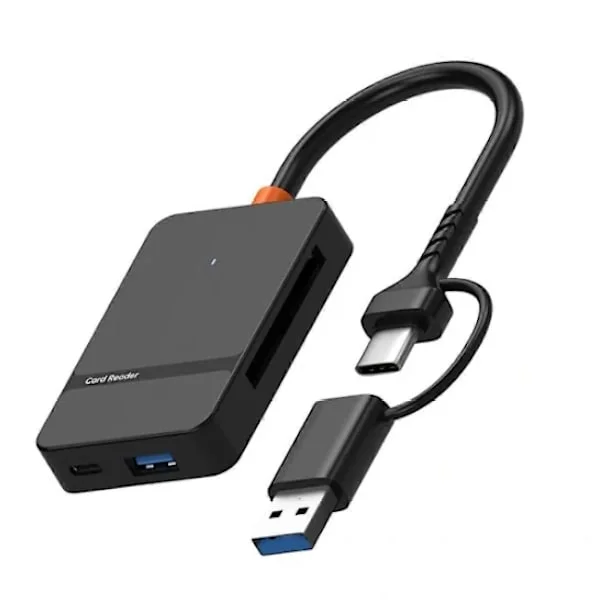 USB 3.0 kortläsare SD Micro-SD TF MS Compact Flash-kortadapter för bärbar dator PC multikortläsare