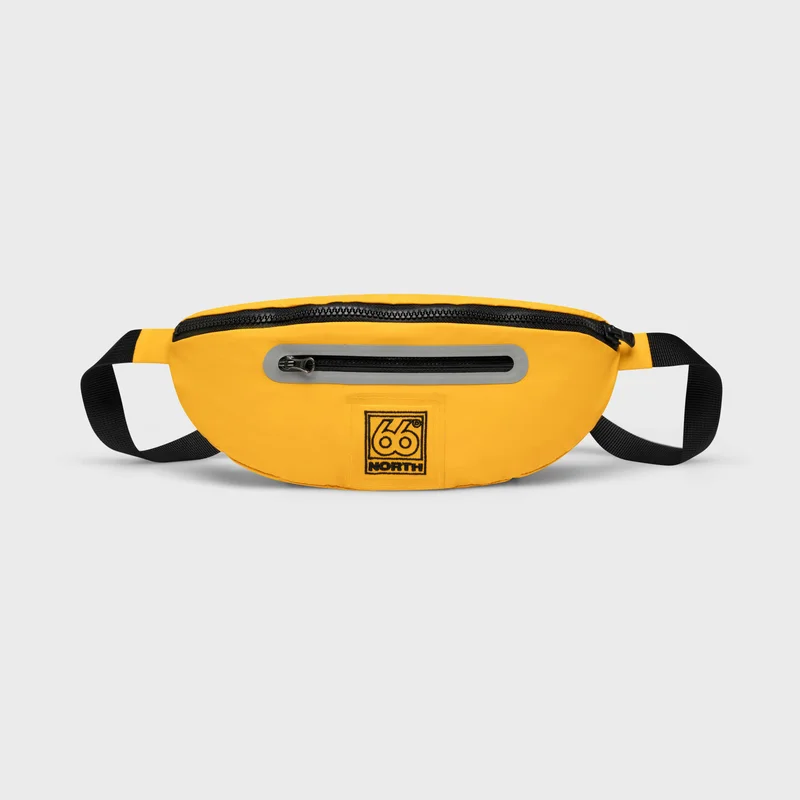 66 North men's 66°North Bum Bag Bags & Backpacks - Retro Yellow - one size