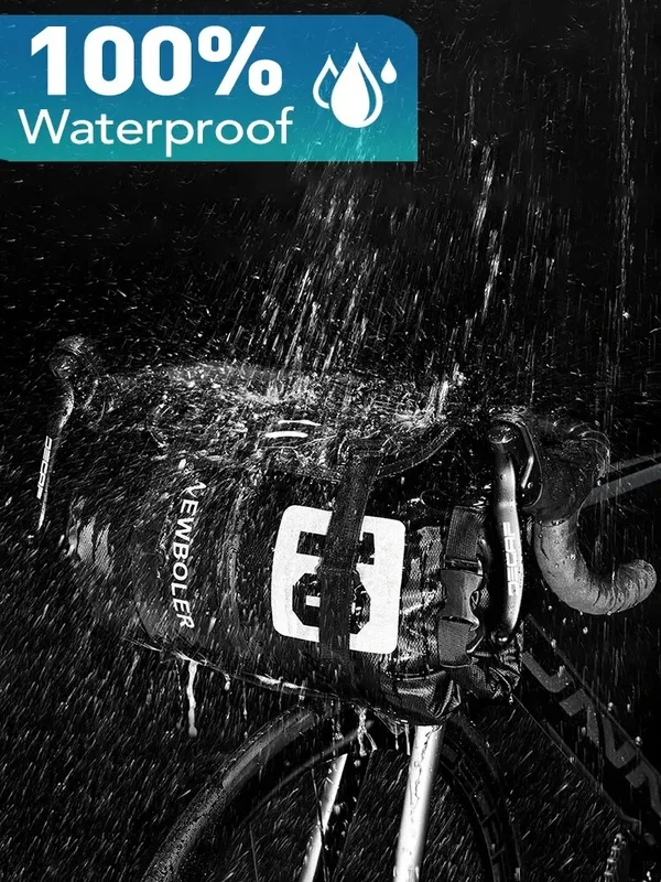 AliExpress - NEWBOLER nouveau sac de Tube avant de vélo étanche panier de guidon de vélo Pack cyclisme cadre avant sacoche accessoires de vélo