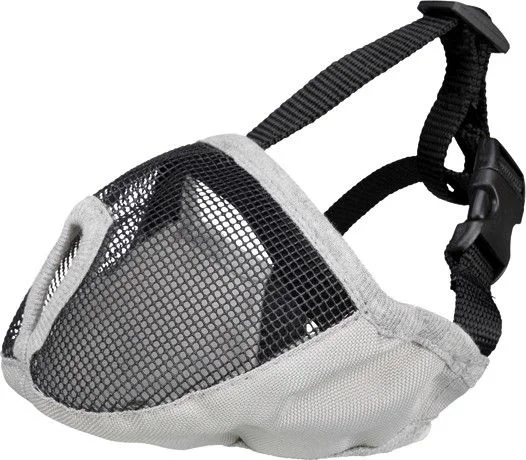 Trixie Munnkurv For Kortneset Hund Polyester S-M: 31 cm Grå