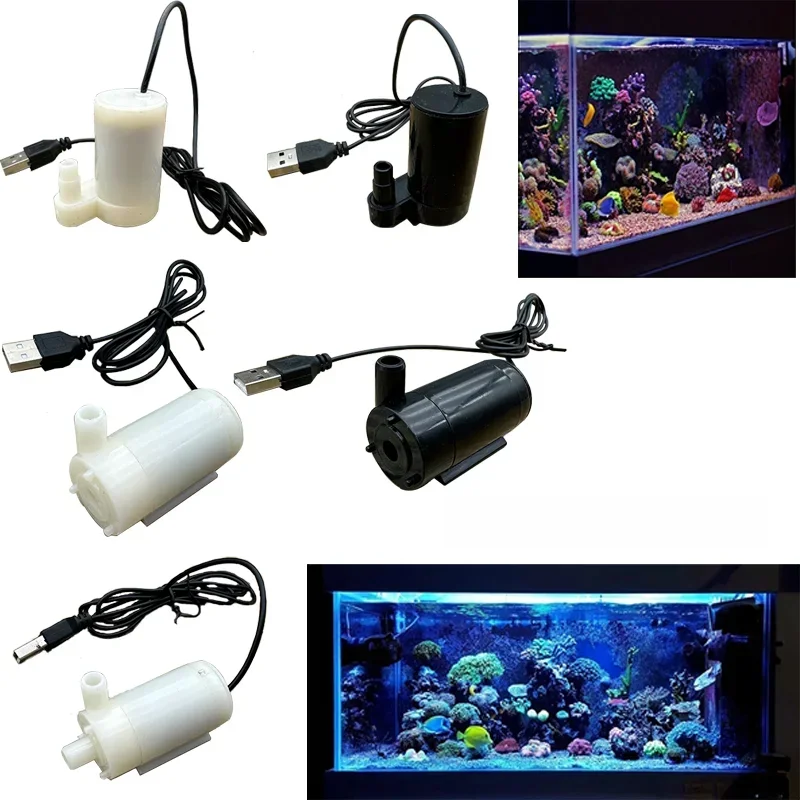 AliExpress - Dc 5V USB Mini Mini Geräuscharme Bürstenlose Motorpumpe Aquarium Aquatic Pet Tauchpumpe Belüftungspumpe Kleiner Brunnen