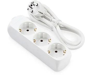 ON Extension lead 3-way socket grounded, 1m - Grendosa med tre stycken uttag