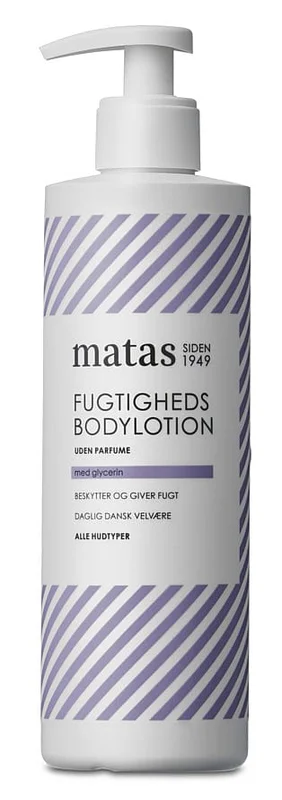 Matas Striber Fugtigheds Bodylotion Uden Parfume 400 ml, Hudpleje, Kropspleje, Bodylotion
