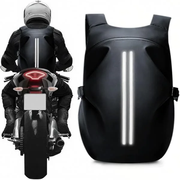 Motorcycle Backpack - Men Women - Helmet Backpack Motorcycle Helmet Bag - Motorcycle Helmet Bag Backpack - Waterproof Motorcycle Helmet Backpack - 40L