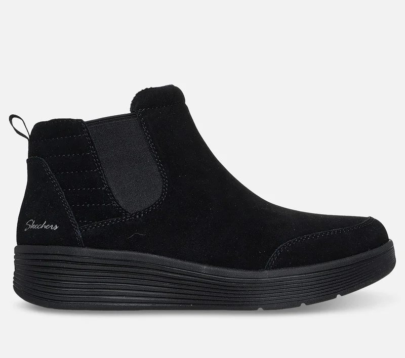 Skechers Støvler Dame - Relaxed Fit Arch Fit Laguna - Brun Ruskind - Str. 37 - Med Arch Fit Indersål