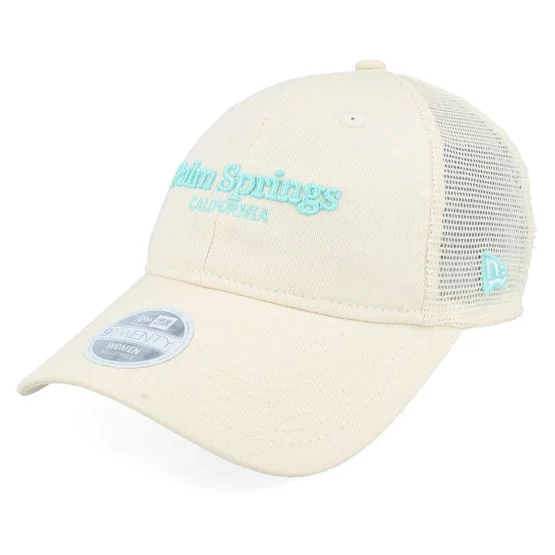 New Era - Beige trucker Caps - Womens City 9TWENTY Light Terracotta Trucker @ Hatstore