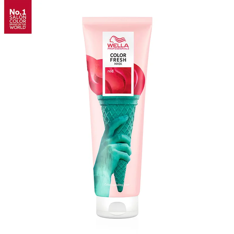 Wella Professionals Color Fresh Mask Blue Red 150 ml, Hår, Hårfarve, Washouts