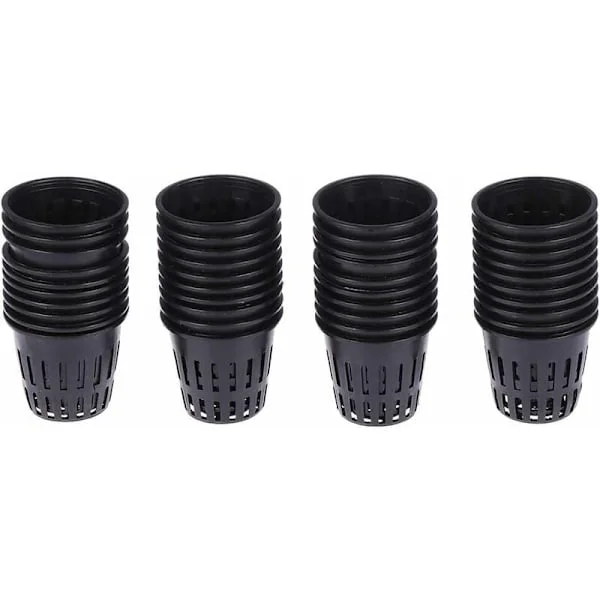 40 stk. 5 cm Net Potte for Hydroponisk Hage Net Cup Potter Plast