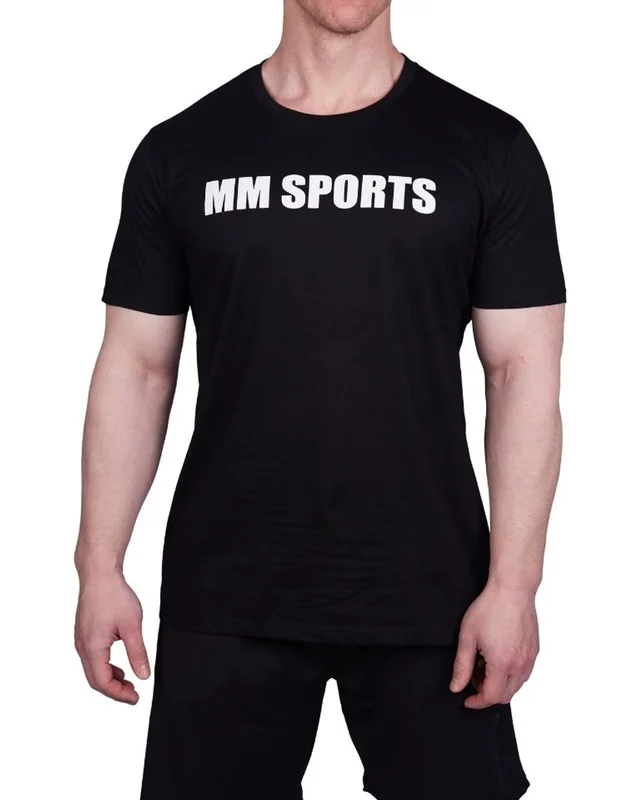 MM Sports T-shirt Man - Trenings t-skjorte, svart - M