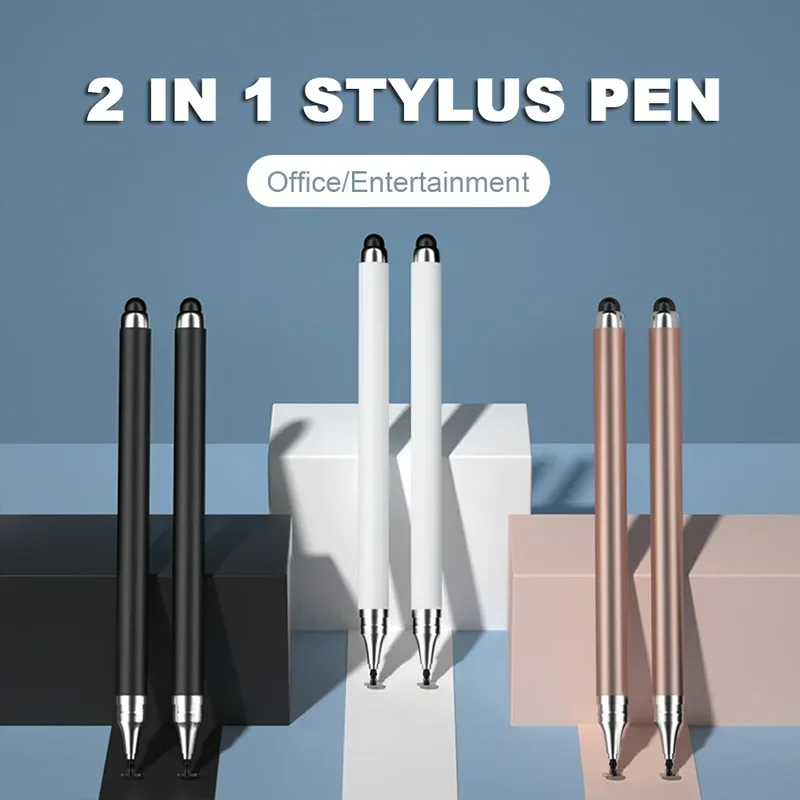 AliExpress - 1-3 STKS Smart Tablet Telefoon Universele 2 in 1 Capacitieve Stylus Pen Tekening Pennen voor iPhone/Android Alle Capacitieve Touchscreens