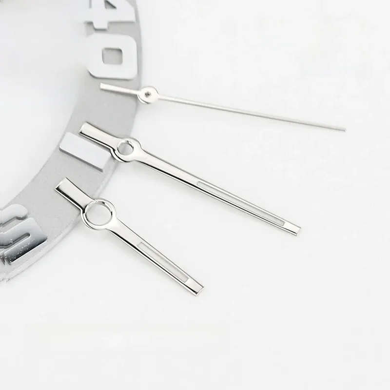 AliExpress - Aiguilles pour carnet de notes Nh35 NH36, aiguilles en argent poli, 8x12x12.5mm, Style bâton, Datejust, aiguilles de montre C3, 