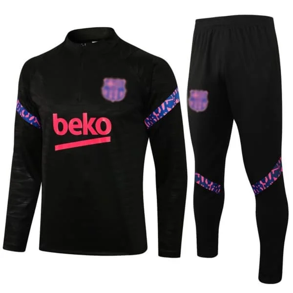 Langærmet fodboldtrøje til mænd Sportstøj Barca Sportstrøje XL