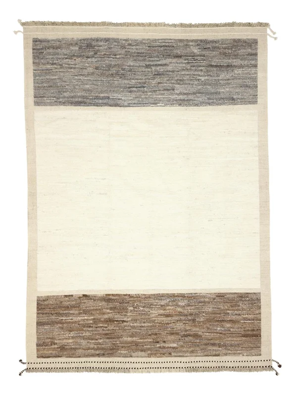 Berbère Style Tapis 250X350 Beige/Marron Grand Laine