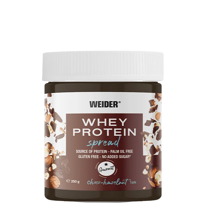 Frø & Nøddesmør Weider Valleprotein pålæg 250 g, Choco/Hazelnut - Bodyman.dk